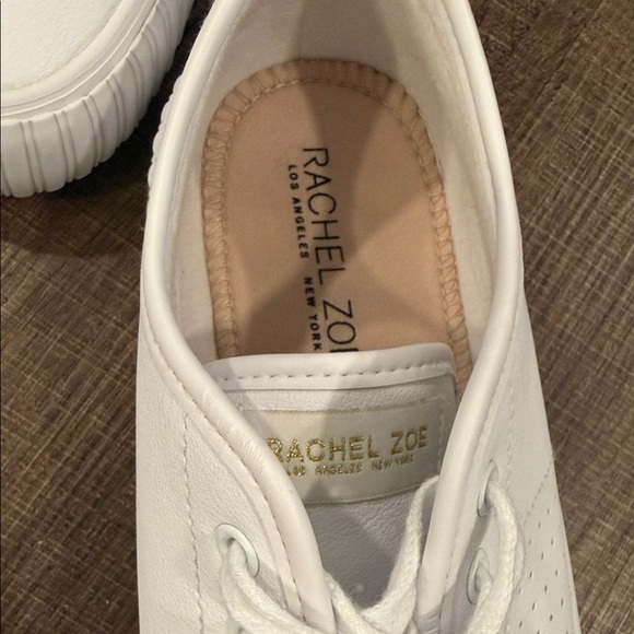 Rachel Zoe Classic White Sneakers - Picture 2 of 12
